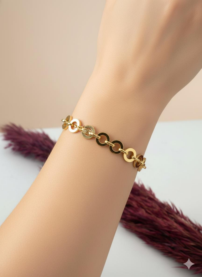 14K Çelik Bileklik // BILEK-4264