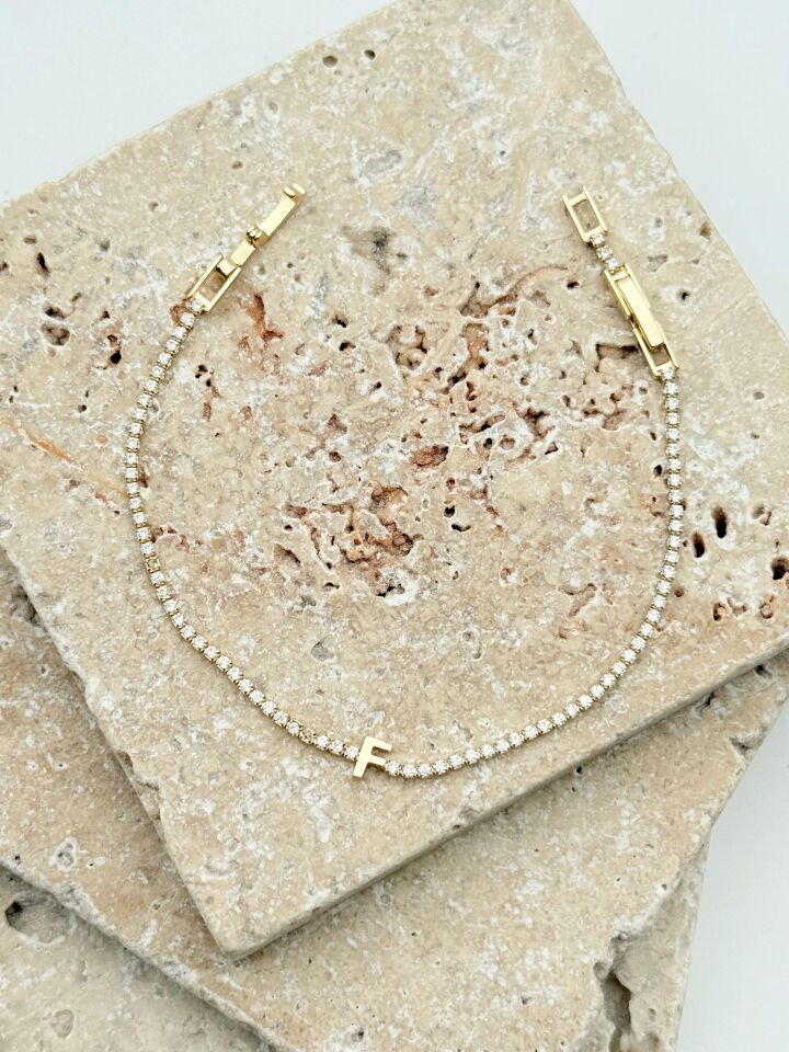 Su yolu Harf Bileklik // BILEK-6038