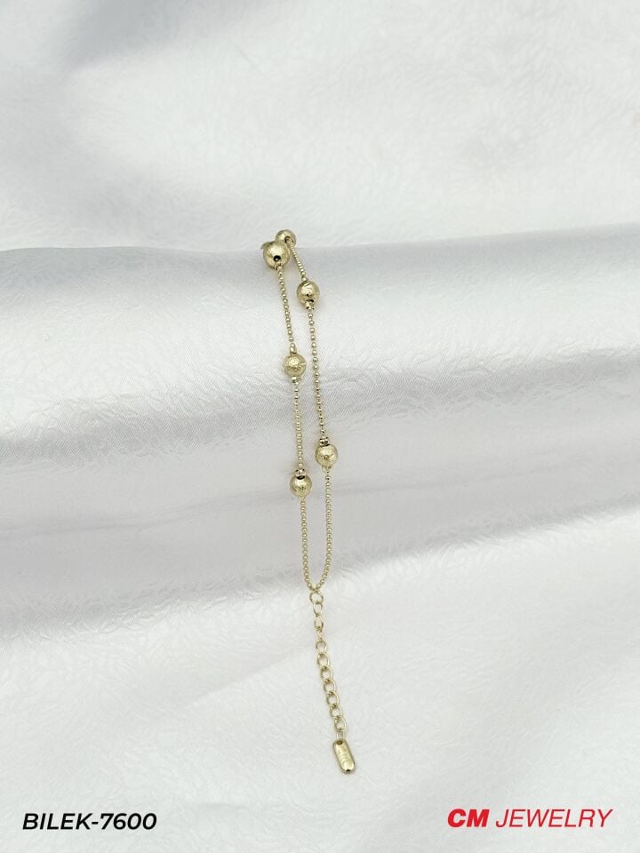 14K CM Bileklik // BILEK-7600