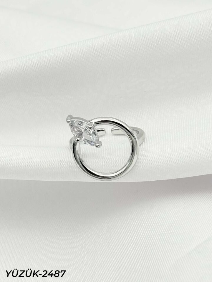 Çelik Yüzük (Ayarlanabilir) // YÜZÜK-2487