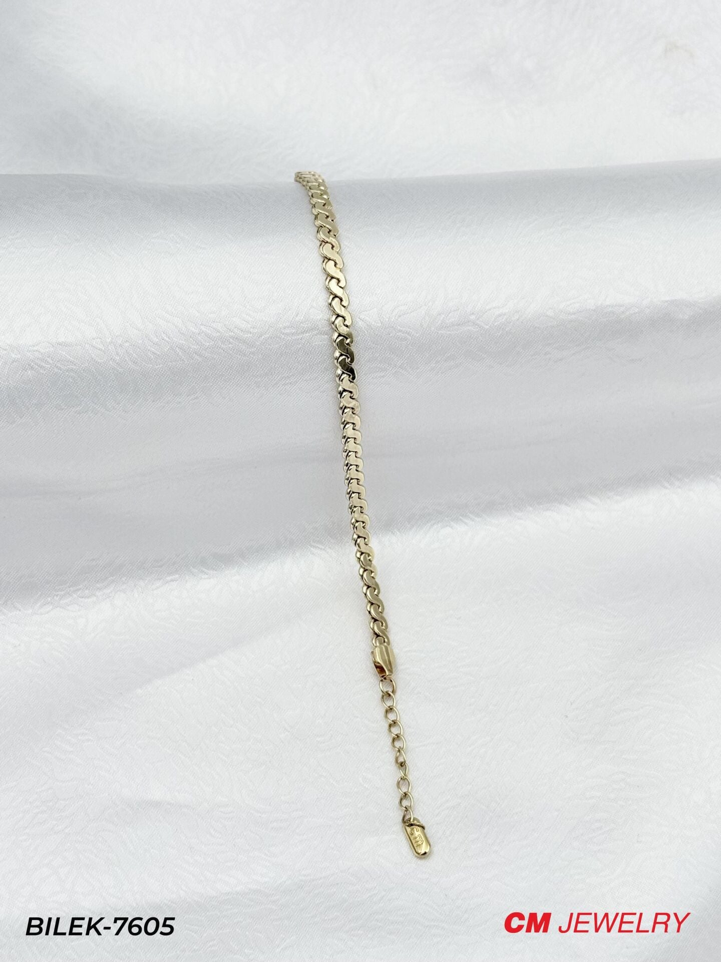 14K CM Bileklik // BILEK-7605