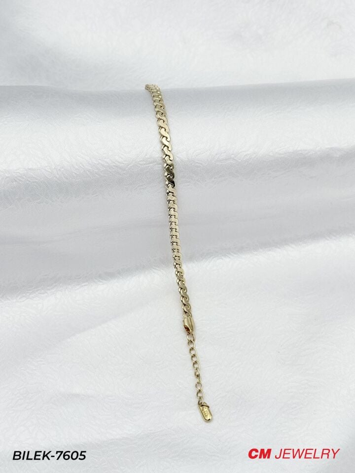 14K CM Bileklik // BILEK-7605