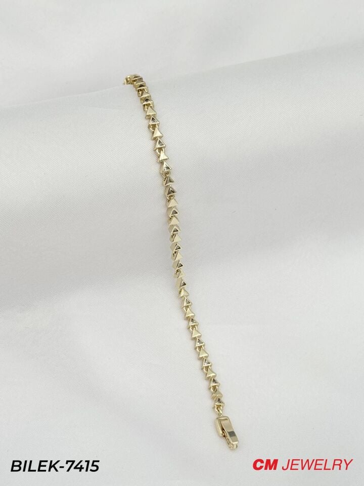 14K CM Bileklik // BILEK-7415