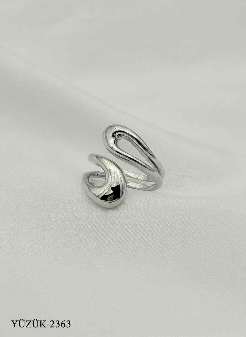 Çelik Vintage Yüzük (Ayarlanabilir) // YÜZÜK-2363