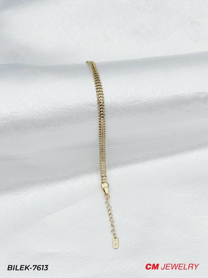 14K CM Bileklik // BILEK-7613