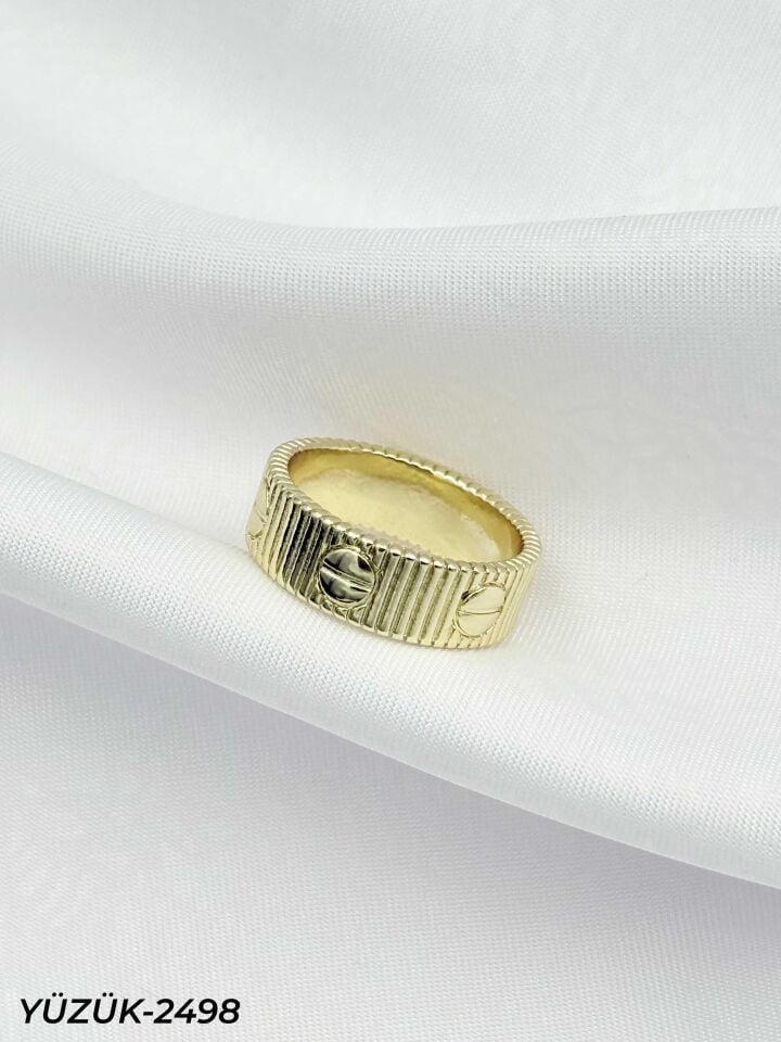 Çelik Yüzük (No:9) // YÜZÜK-2498