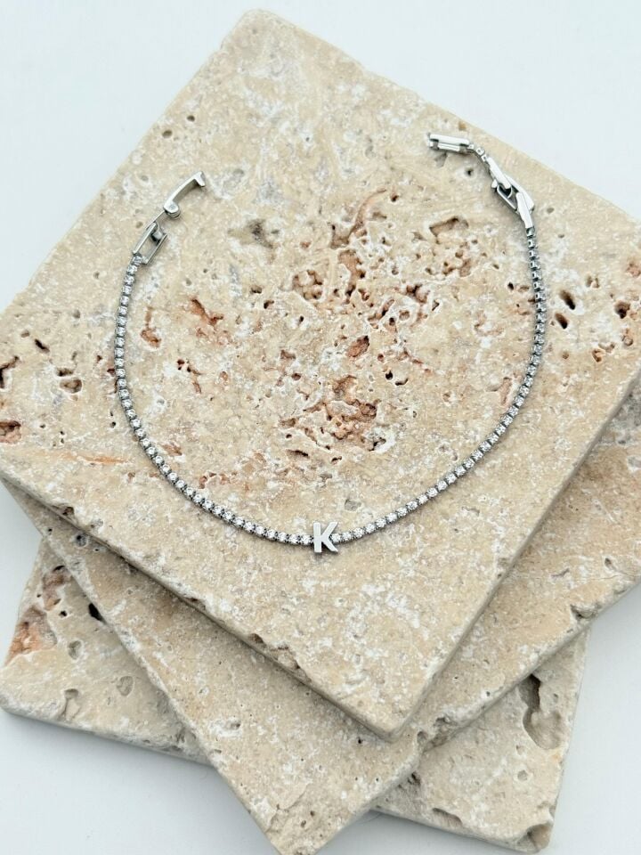 Su yolu Harf Bileklik // BILEK-6056