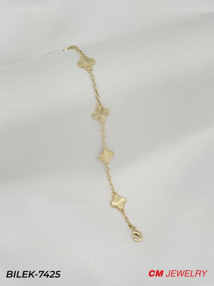 14K CM Bileklik // BILEK-7425