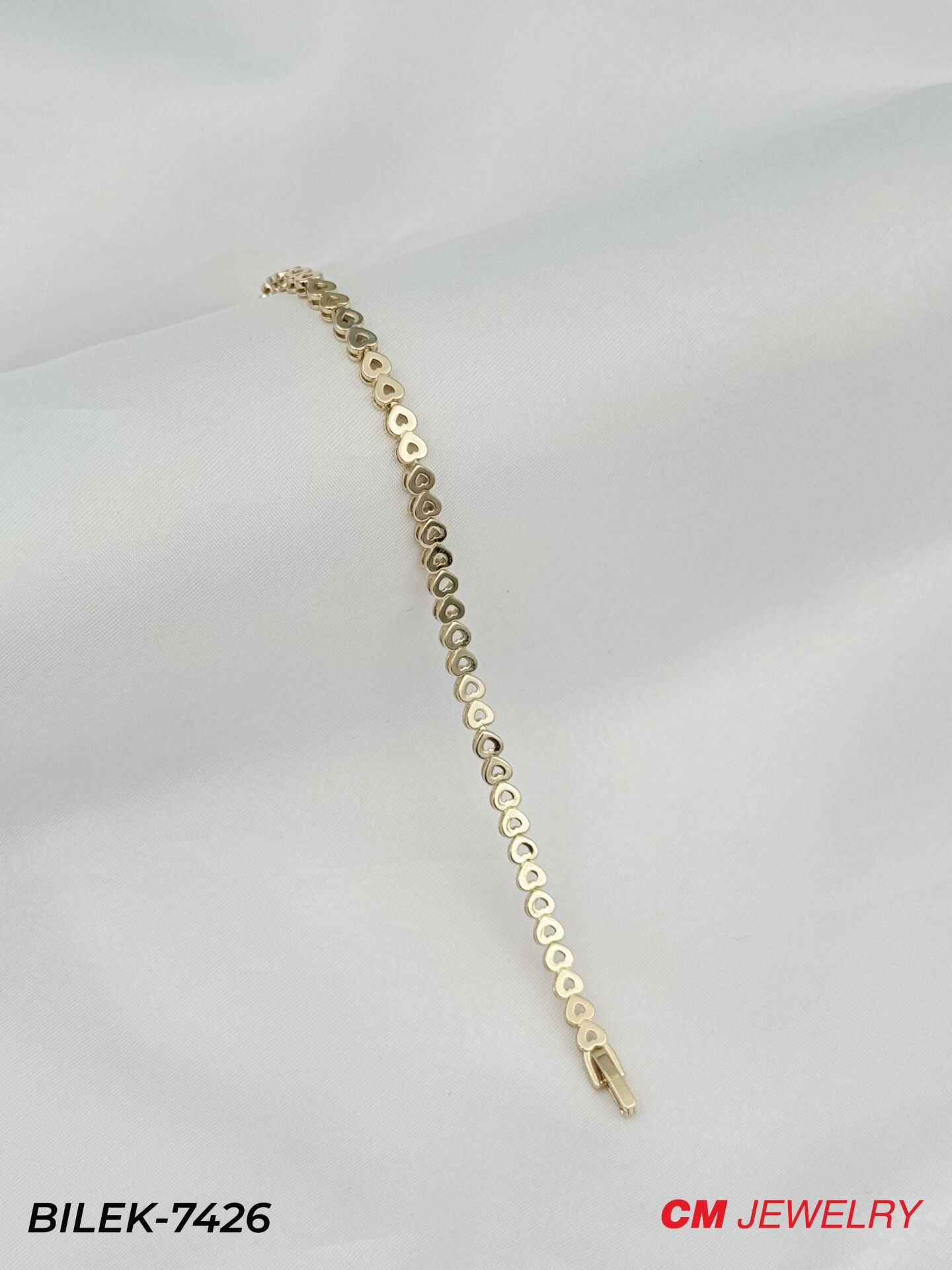 14K CM Bileklik // BILEK-7426