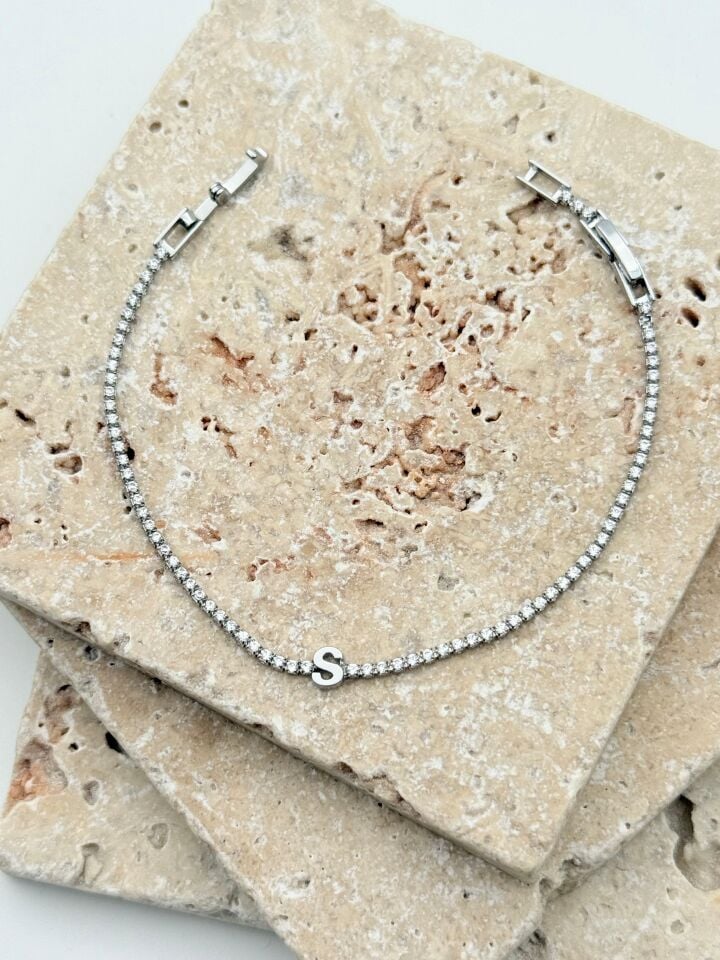 Su yolu Harf Bileklik // BILEK-6059