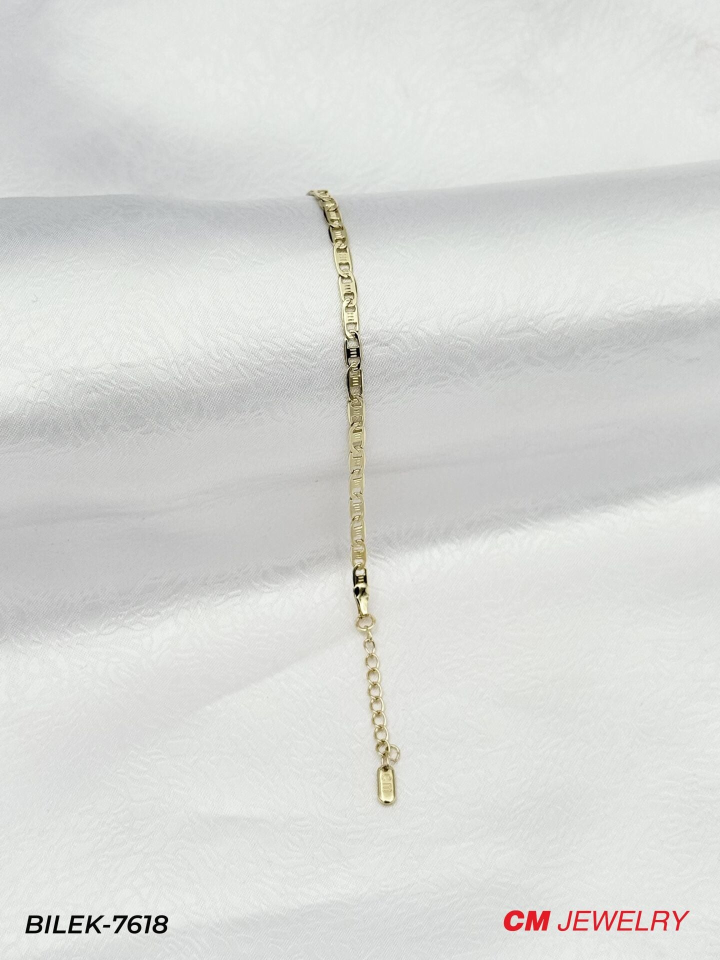 14K CM Bileklik // BILEK-7618