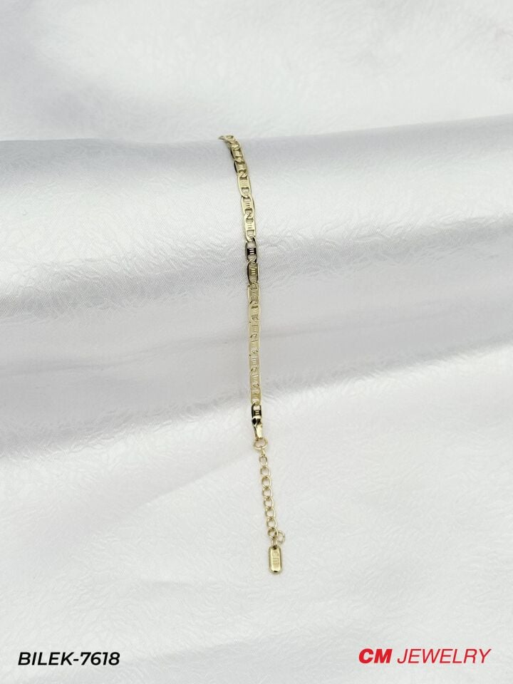 14K CM Bileklik // BILEK-7618