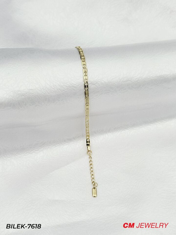14K CM Bileklik // BILEK-7618