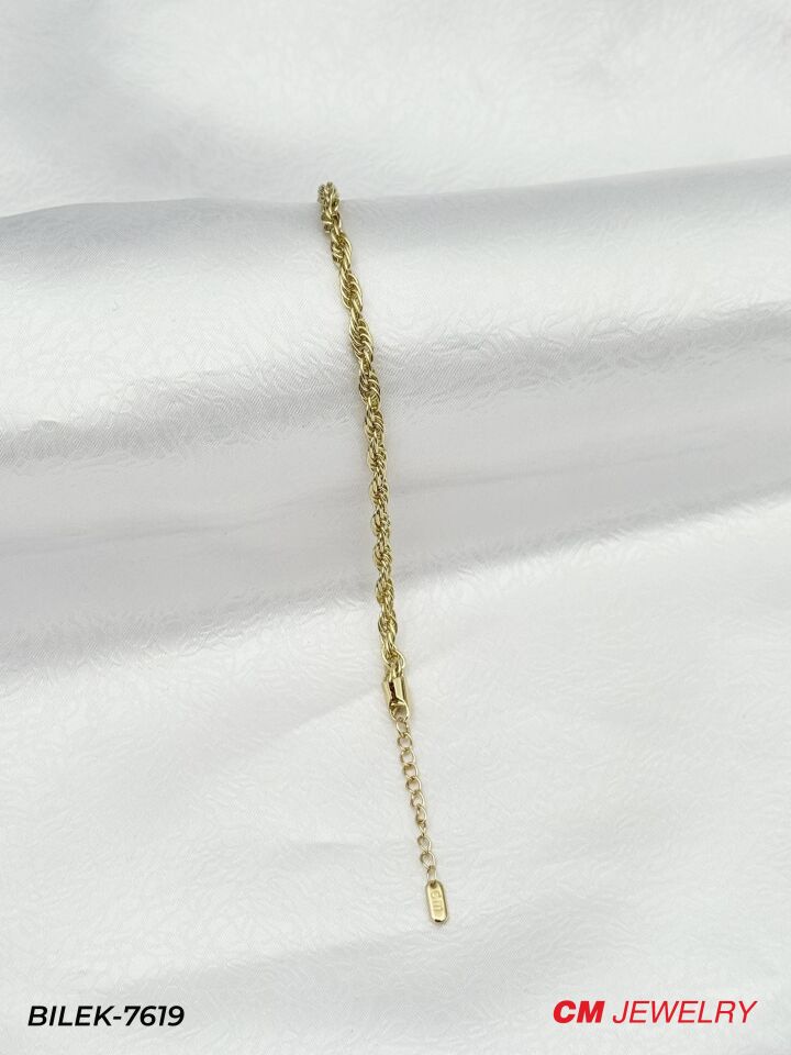 14K CM Bileklik // BILEK-7619