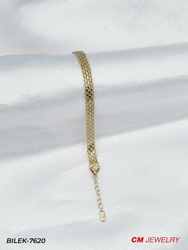 14K CM Bileklik // BILEK-7620