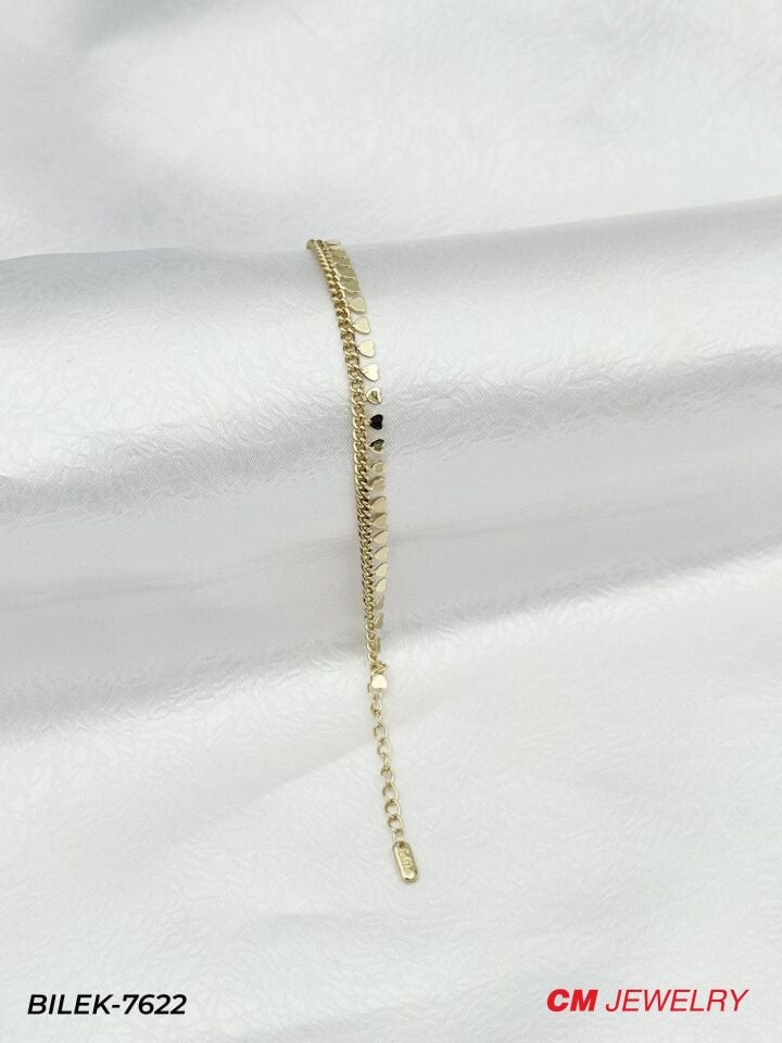 14K CM Bileklik // BILEK-7622