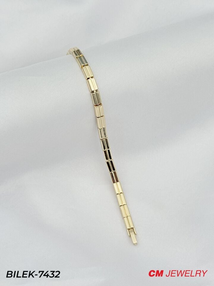 14K CM Bileklik // BILEK-7432