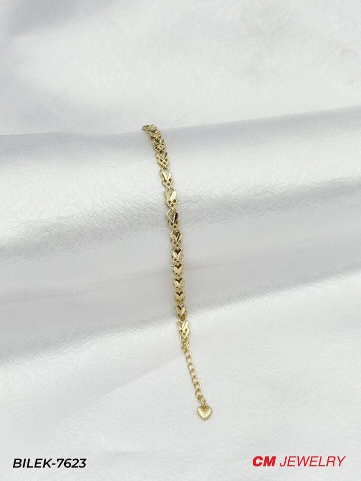 14K CM Bileklik // BILEK-7623