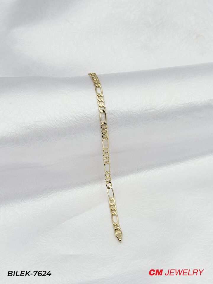 14K CM Bileklik // BILEK-7624