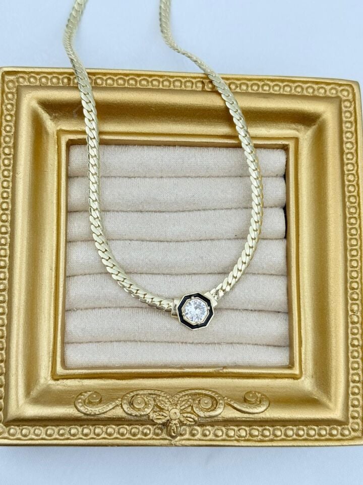 Çelik Serenay Kolye 45cm // KOLYE-3473