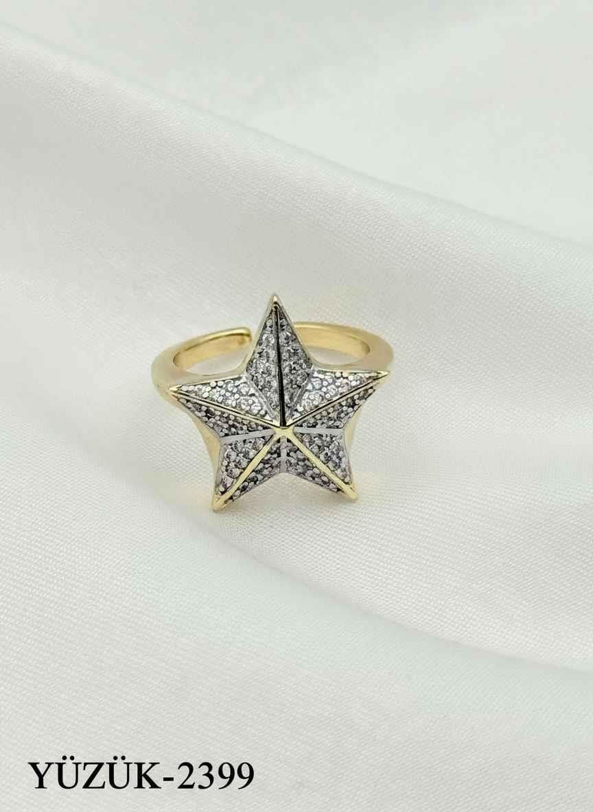 Çelik Çift Renk Yüzük (Ayarlanabilir) // YÜZÜK-2399