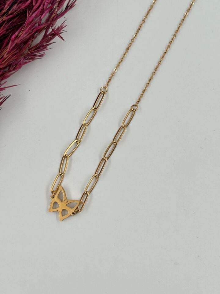 Çelik Kolye 45cm // KOLYE-4458