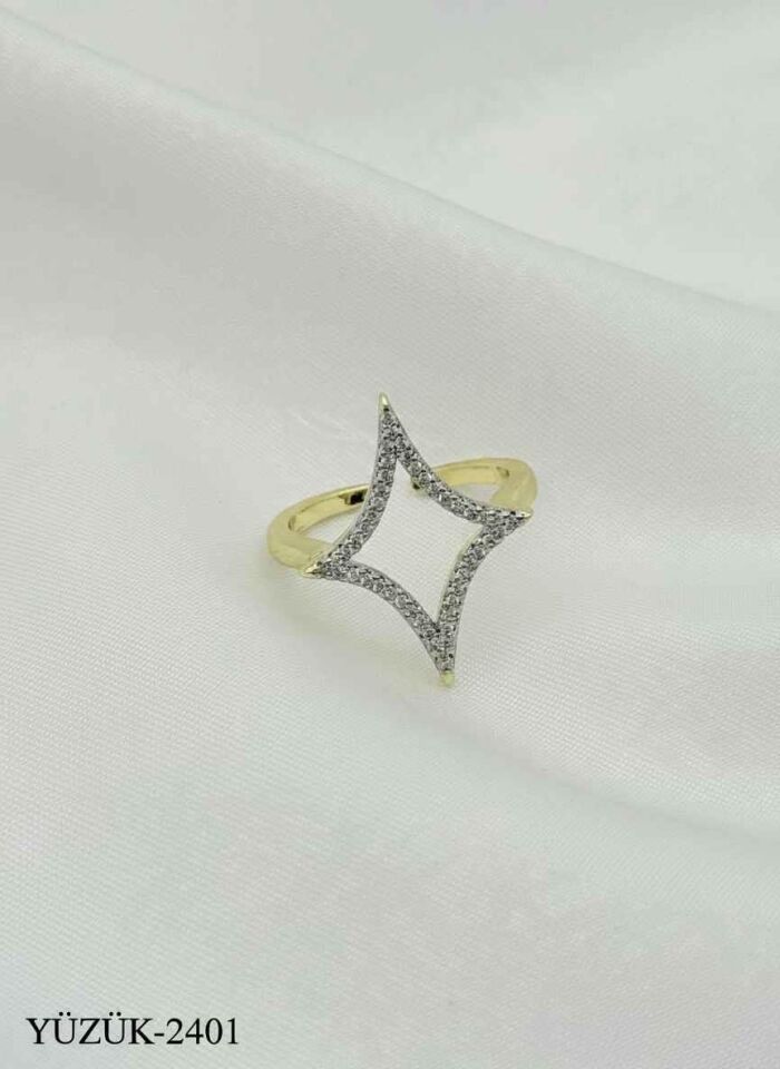 Çelik Çift Renk Yüzük (Ayarlanabilir) // YÜZÜK-2401