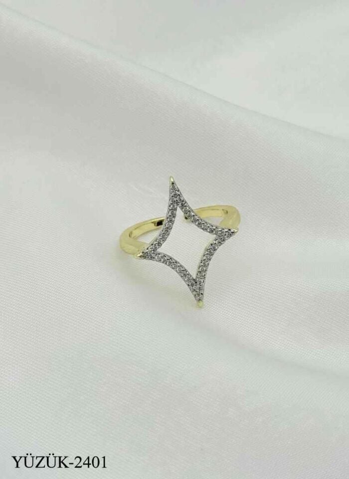 Çelik Çift Renk Yüzük (Ayarlanabilir) // YÜZÜK-2401