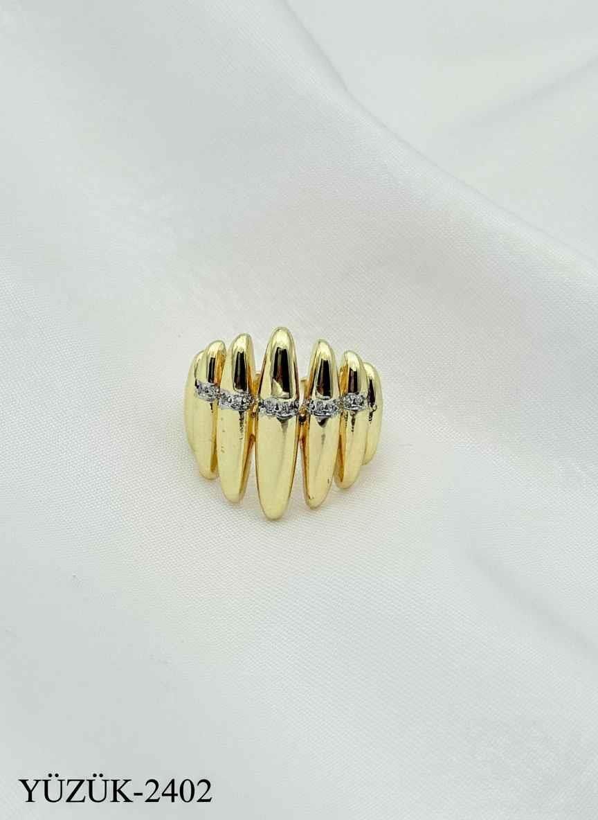 Çelik Çift Renk Yüzük (Ayarlanabilir) // YÜZÜK-2402