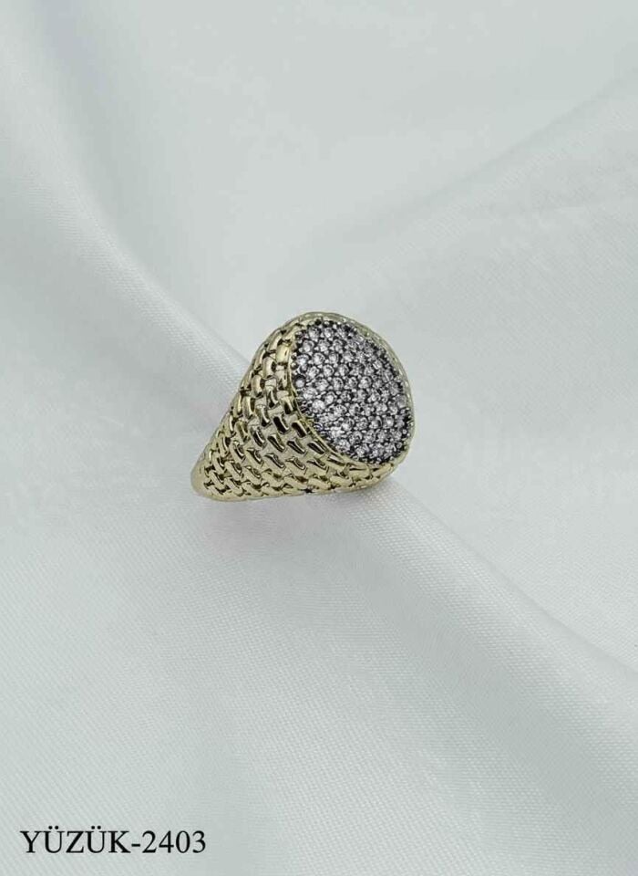 Çelik Çift Renk Yüzük (Ayarlanabilir) // YÜZÜK-2403