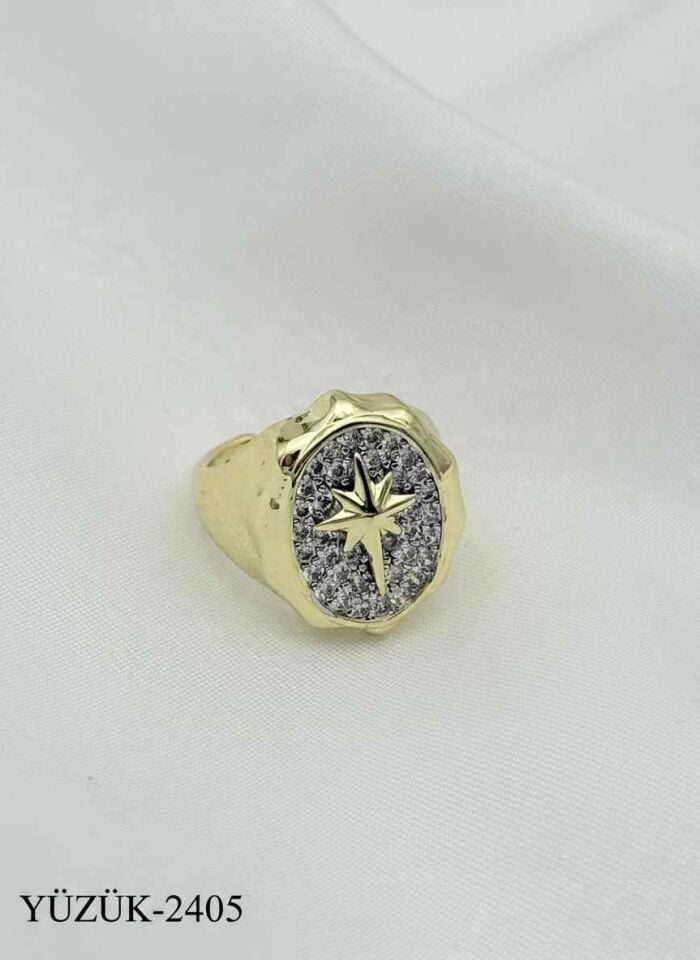 Çelik Çift Renk Yüzük (Ayarlanabilir) // YÜZÜK-2405