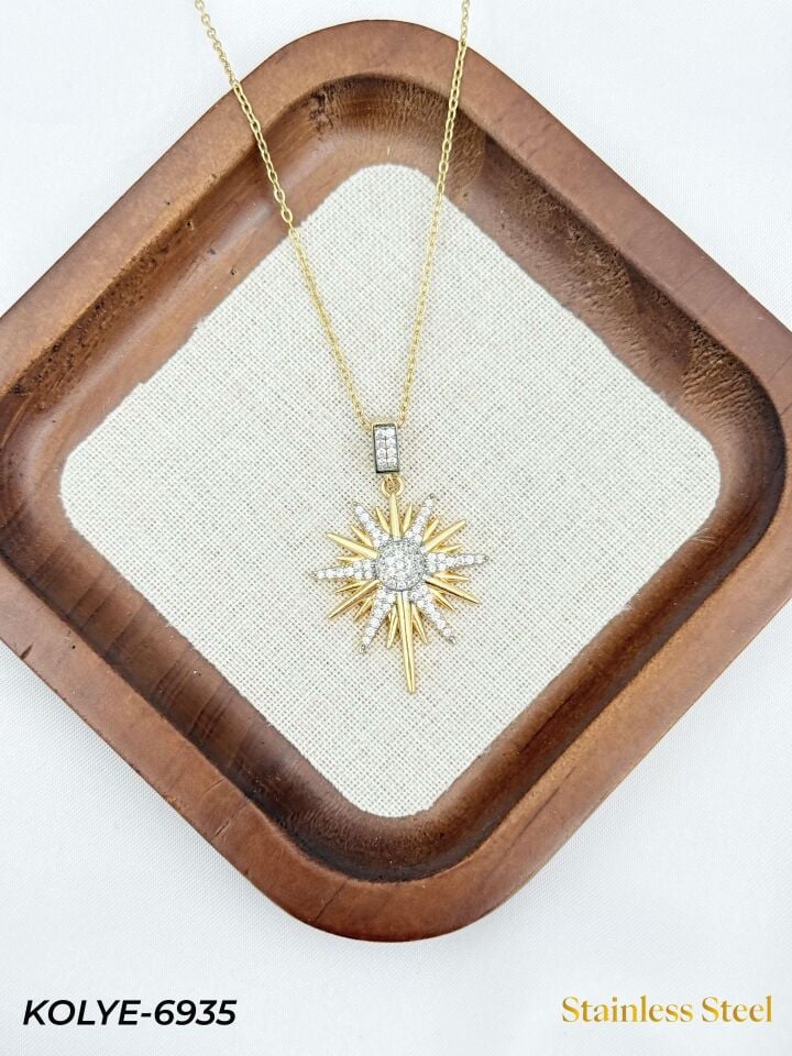 Çelik Kolye 45cm // KOLYE-6935