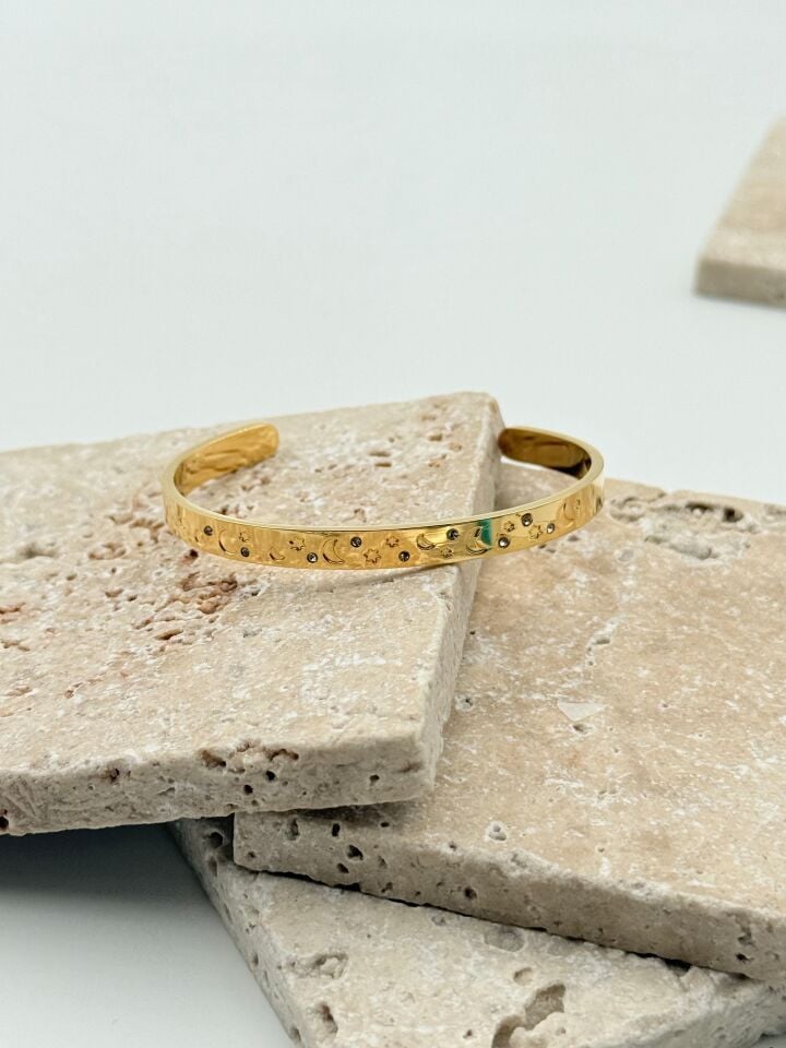 Çelik Motifli Kelepçe // KELEPCE-3793