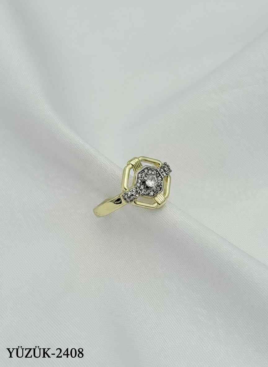 Çelik Çift Renk Yüzük (Ayarlanabilir) // YÜZÜK-2408