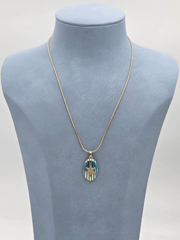 Çelik Kolye 45cm // KOLYE-5973