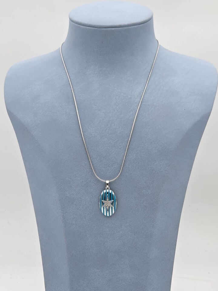 Çelik Kolye 45cm // KOLYE-5974