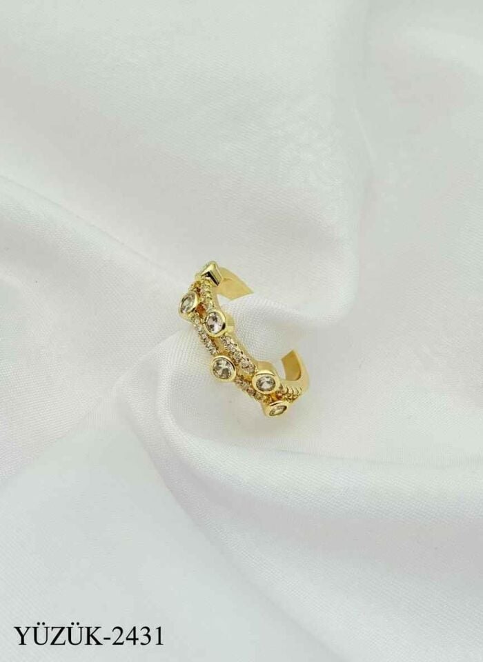 Çelik Taşlı (Ayarlanabilir) // YÜZÜK-2431