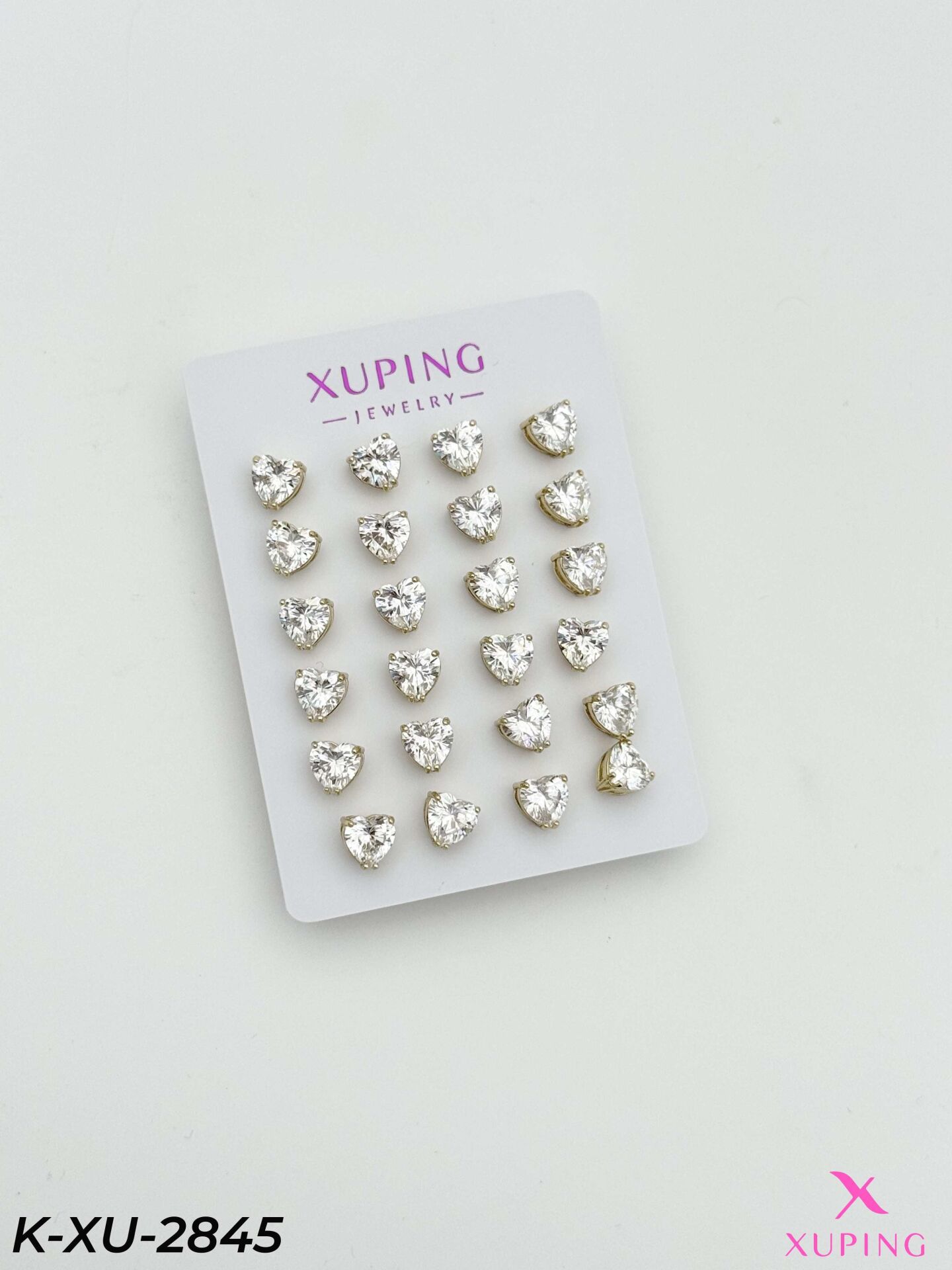 XUPING Küpe 12'li Çift// K-XU-2845