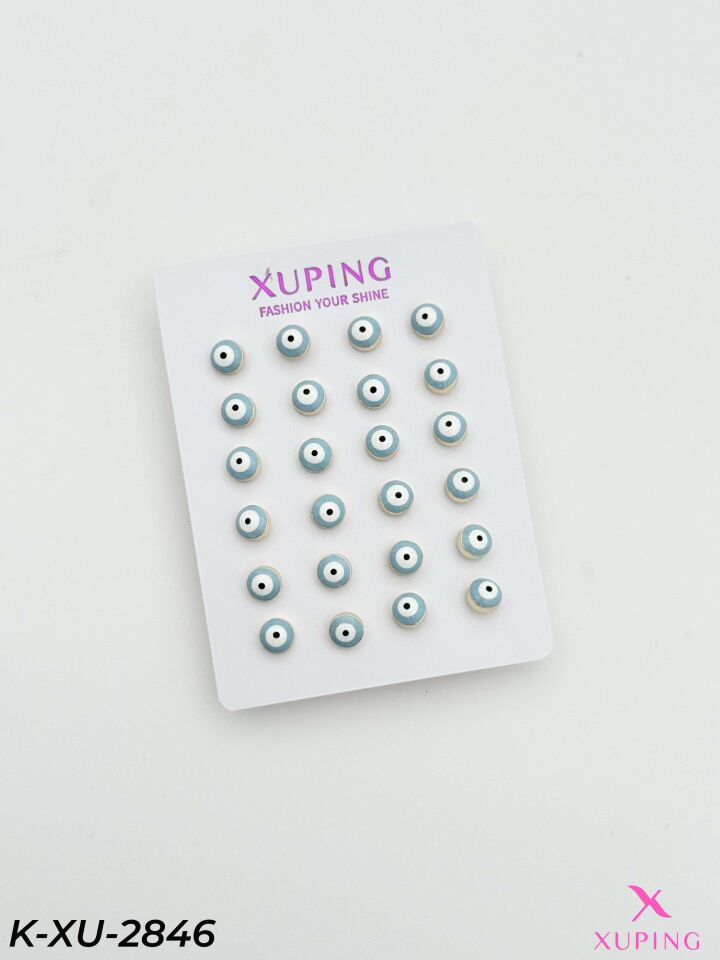 XUPING Küpe 12'li Çift// K-XU-2846