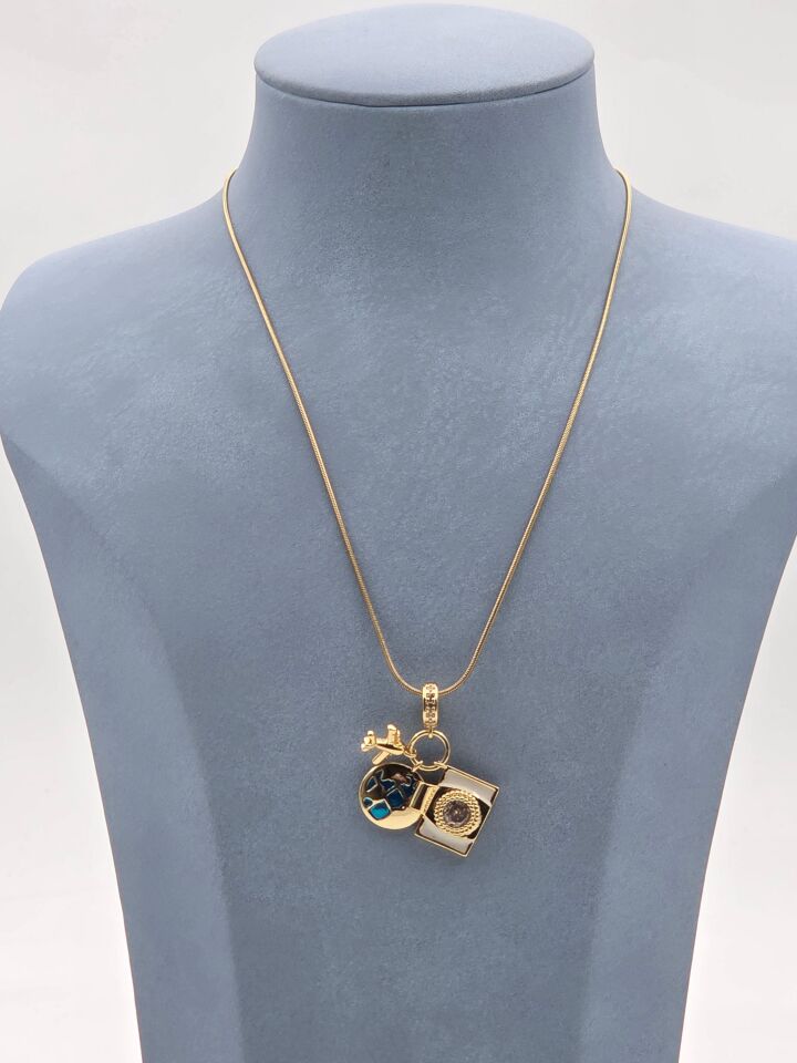 Çelik Kolye 45cm // KOLYE-6001