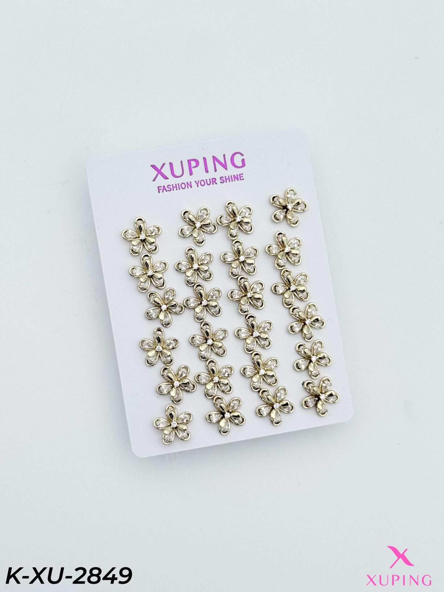 XUPING Küpe 12'li Çift// K-XU-2849