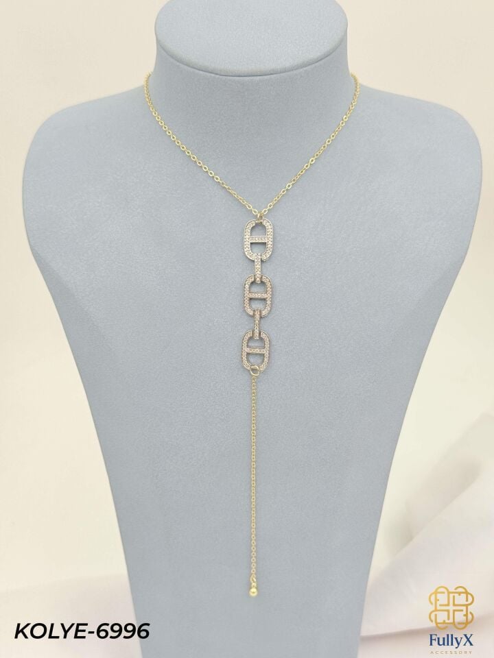 FULLY X 14K Y Kolye // KOLYE-6996