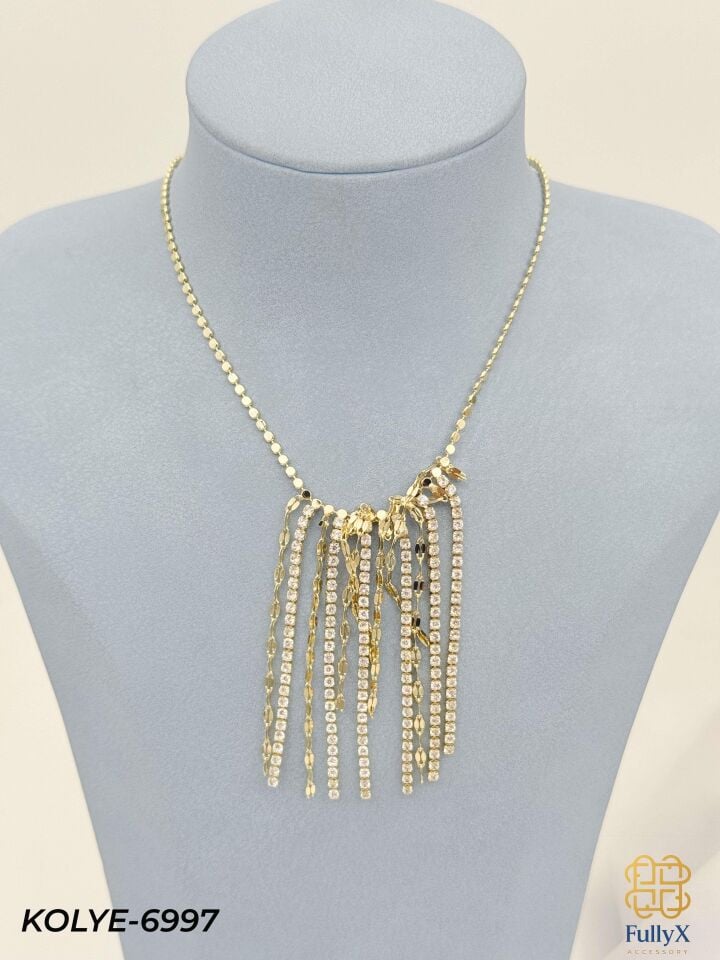 FULLY X 14K Y Kolye // KOLYE-6997