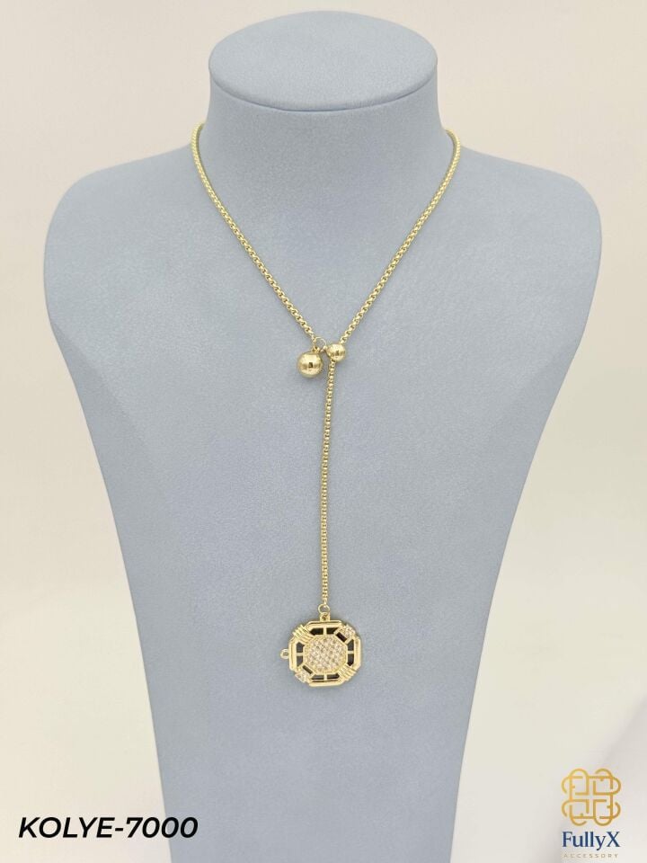 FULLY X 14K Y Kolye // KOLYE-7000