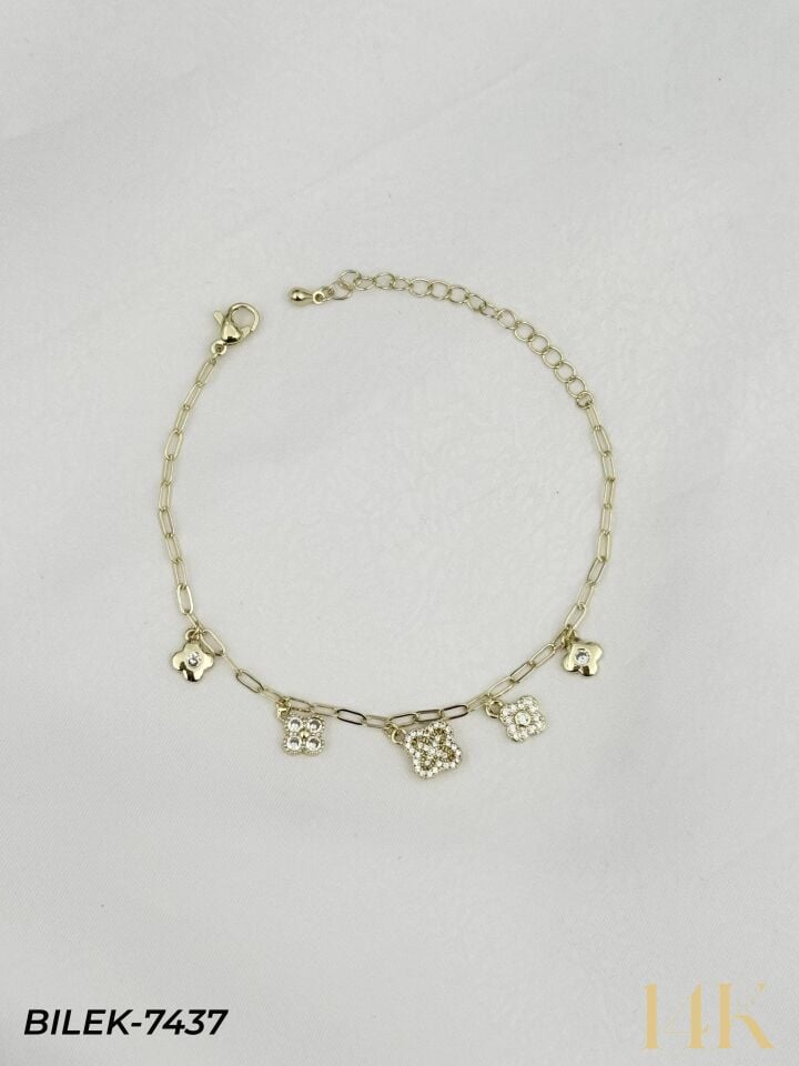 14K Charmlı Bileklik // BILEK-7437