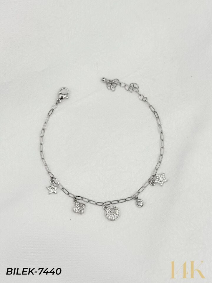 14K Charmlı Bileklik // BILEK-7440