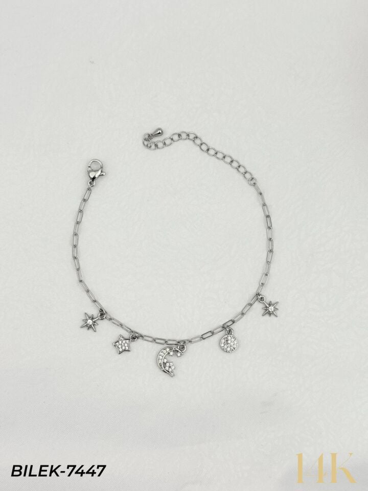 14K Charmlı Bileklik // BILEK-7447