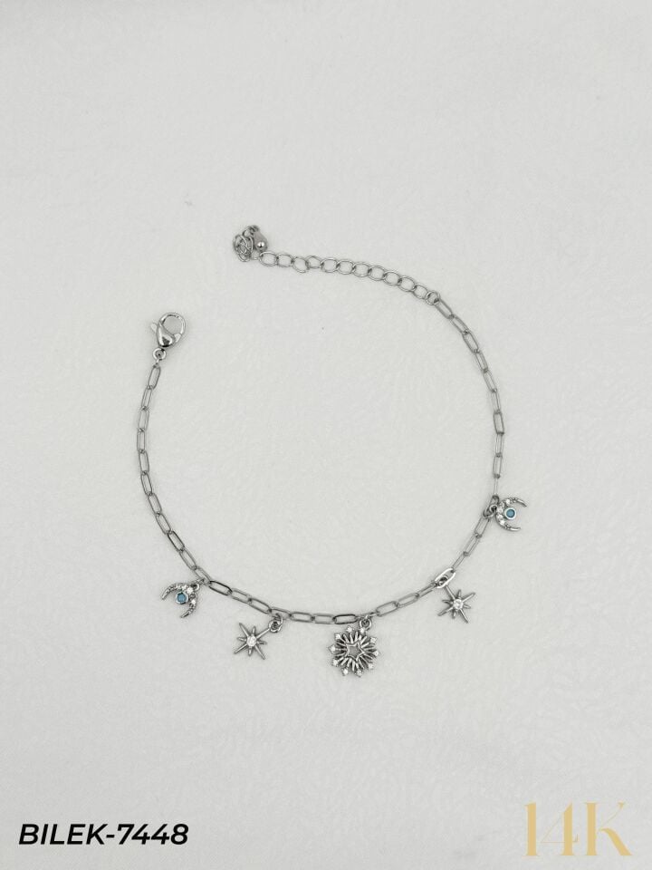 14K Charmlı Bileklik // BILEK-7448
