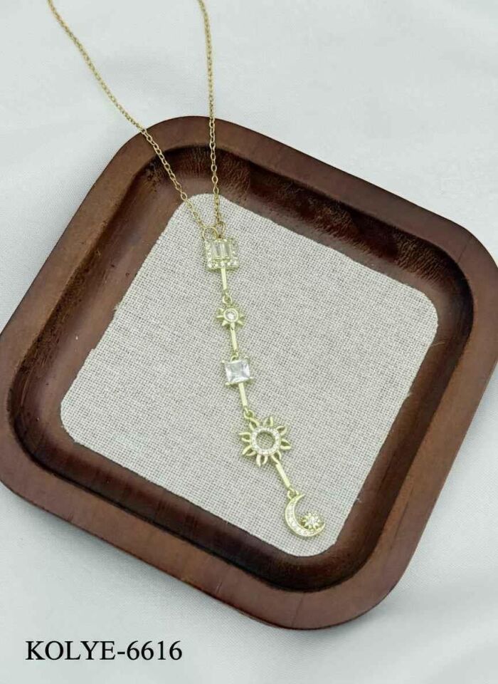 Çelik Y Kolye 45cm // KOLYE-6616