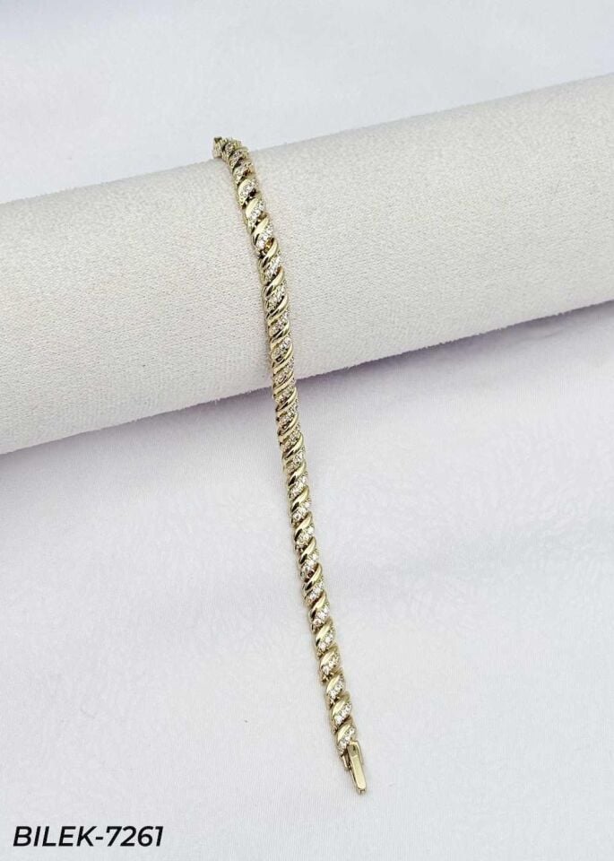 14K Künye Bileklik // BILEK-7261